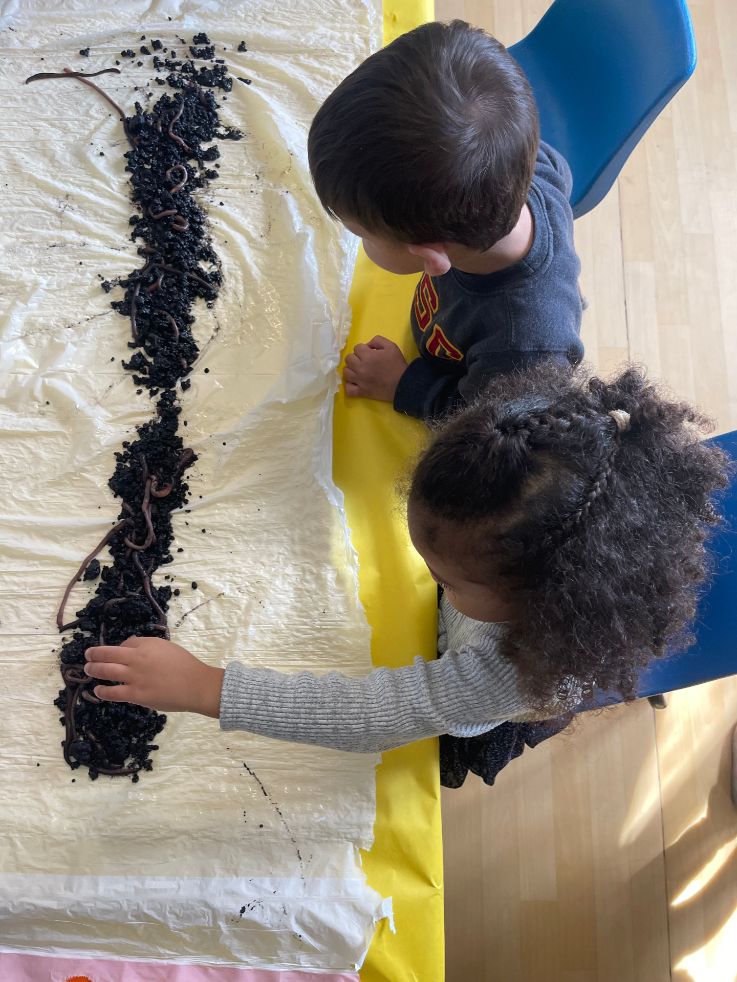 Worm Exploration Acres of Learning Christian Child Care Center | Elk Grove, CA